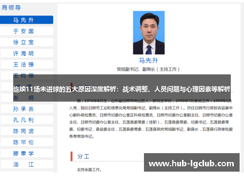 连续11场未进球的五大原因深度解析：战术调整、人员问题与心理因素等解析