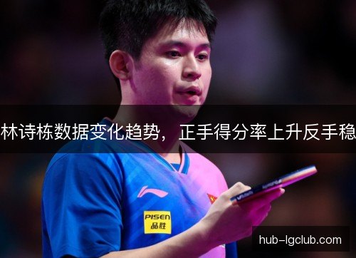 林诗栋数据变化趋势,正手得分率上升反手稳 林诗栋数据变化趋势,正手得分率上升反手稳